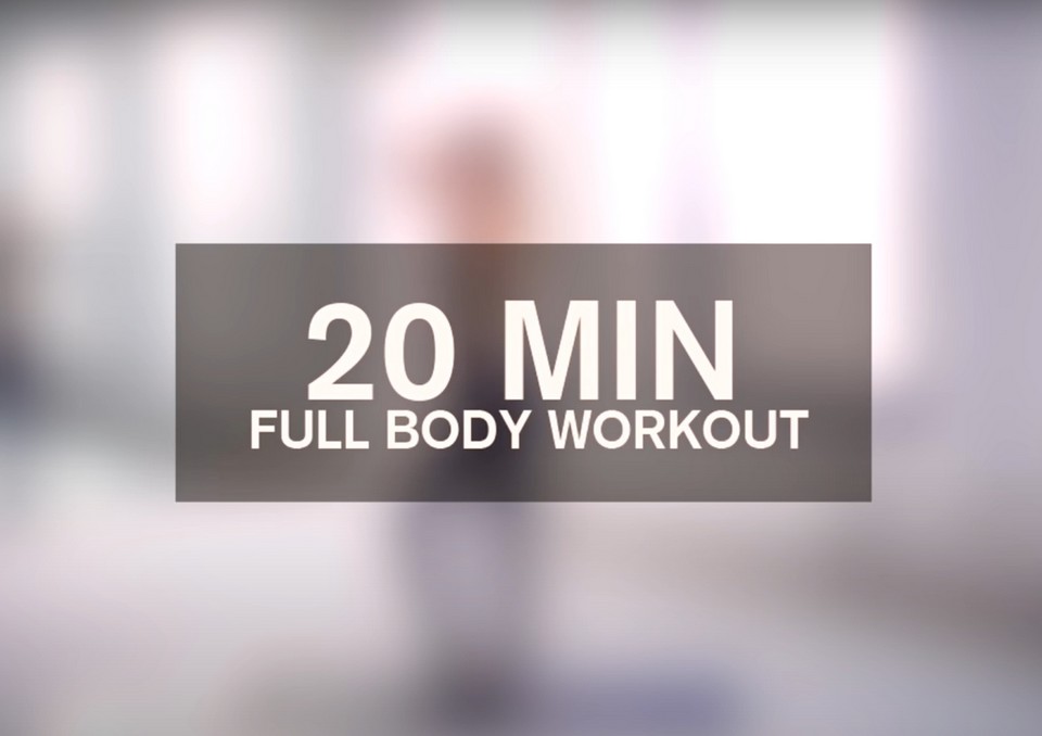 20 MIN FULL BODY WORKOUT // No Equipment